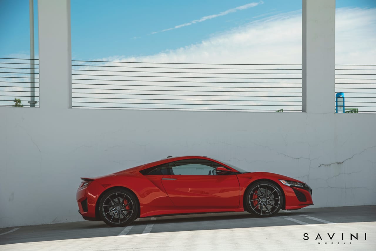 ACURA NSX on Savini SAVINI FORGED forged wheels