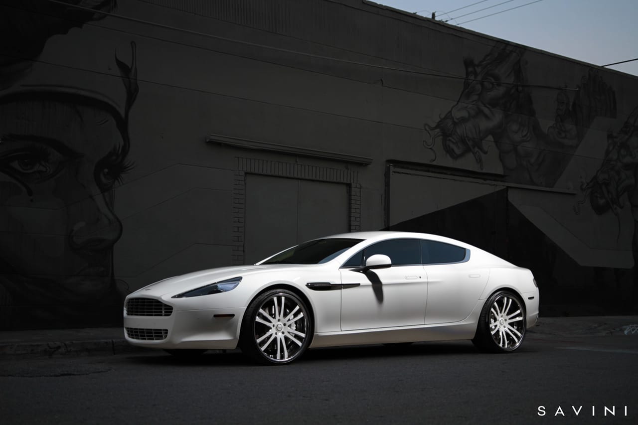 ASTON MARTIN RAPIDE on Savini SAVINI FORGED forged wheels
