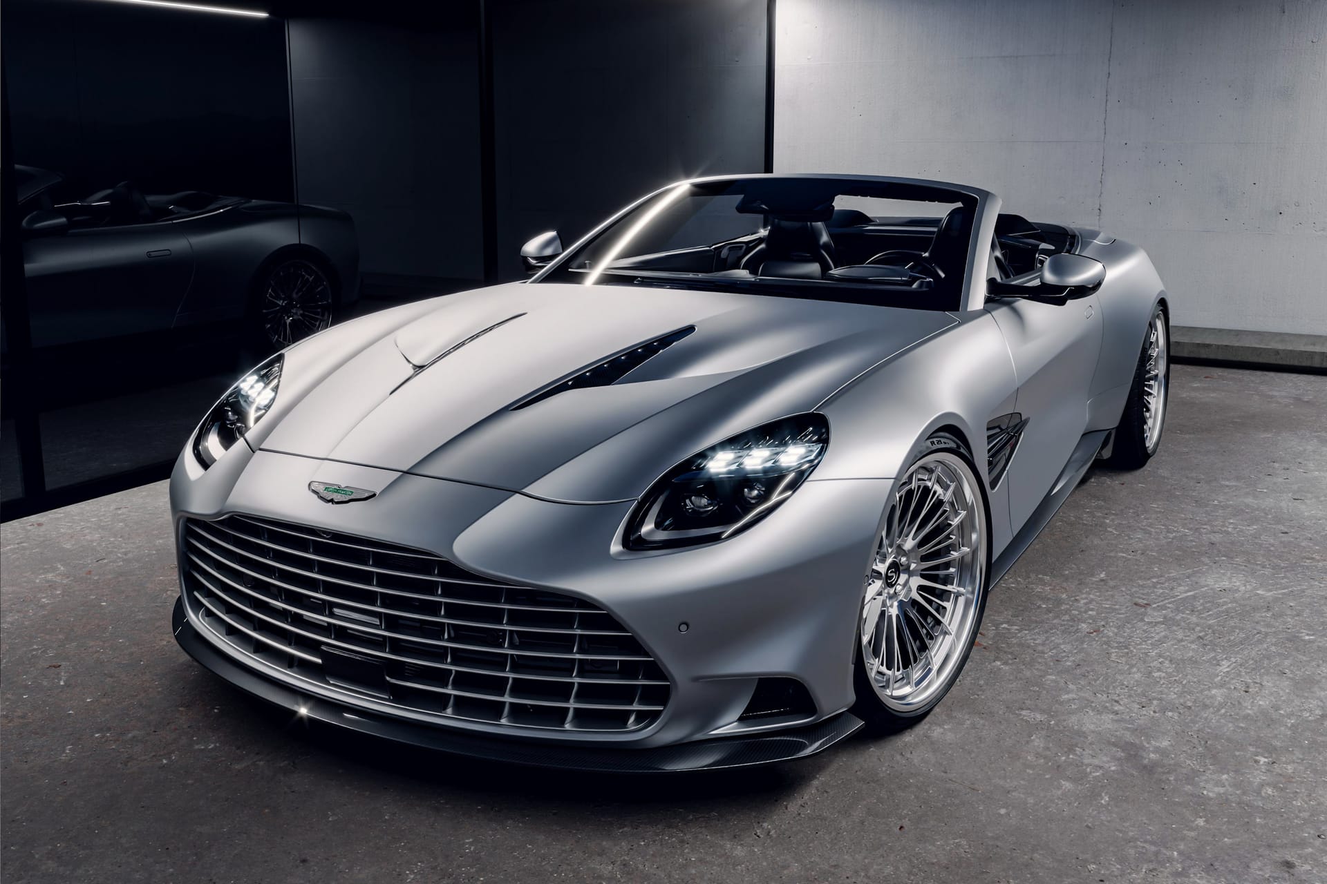 ASTON MARTIN VANQUISH on Savini forged wheels