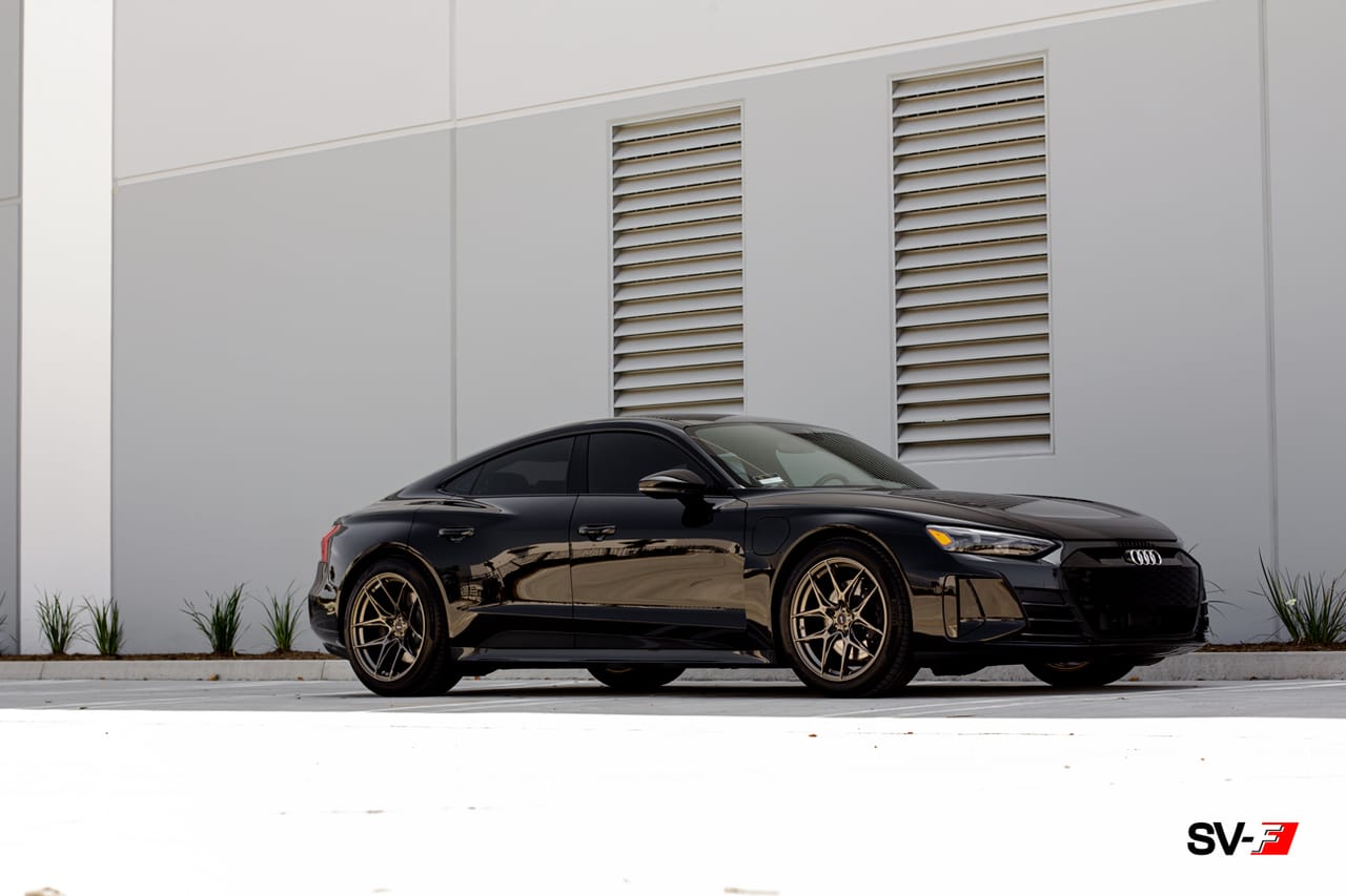 AUDI E-TRON GT on Savini SAVINI FORGED forged wheels