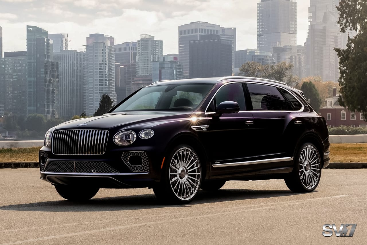 BENTLEY BENTAYGA on Savini forged wheels