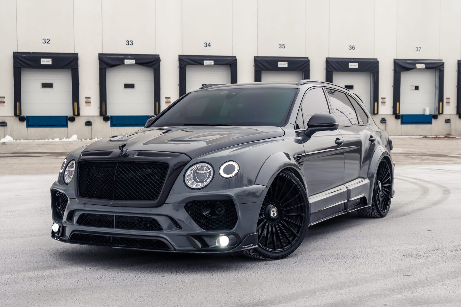 BENTLEY BENTAYGA WIDEBODY on Savini forged wheels