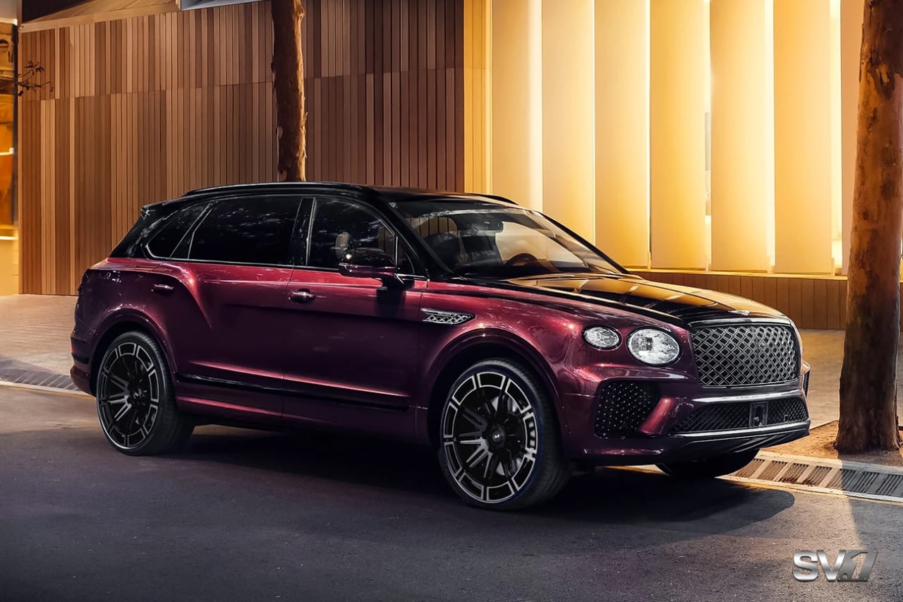 BENTLEY BENTAYGA on Savini forged wheels