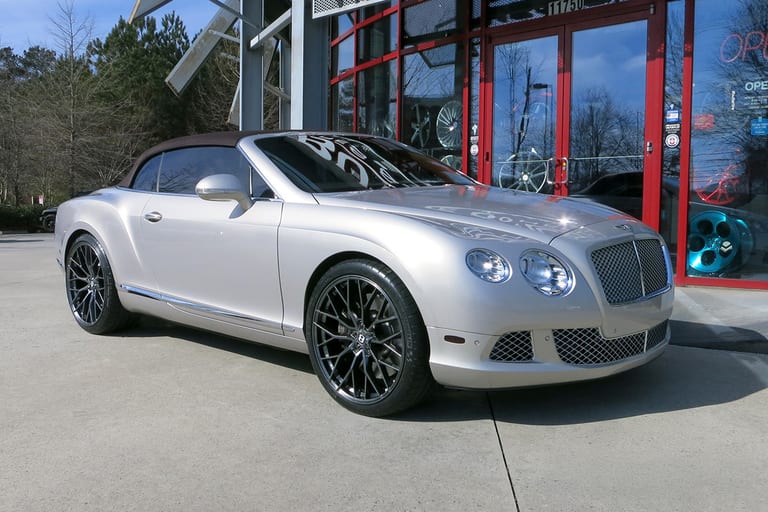 Bentley Continental GTC on Savini SV-F2 Graphite