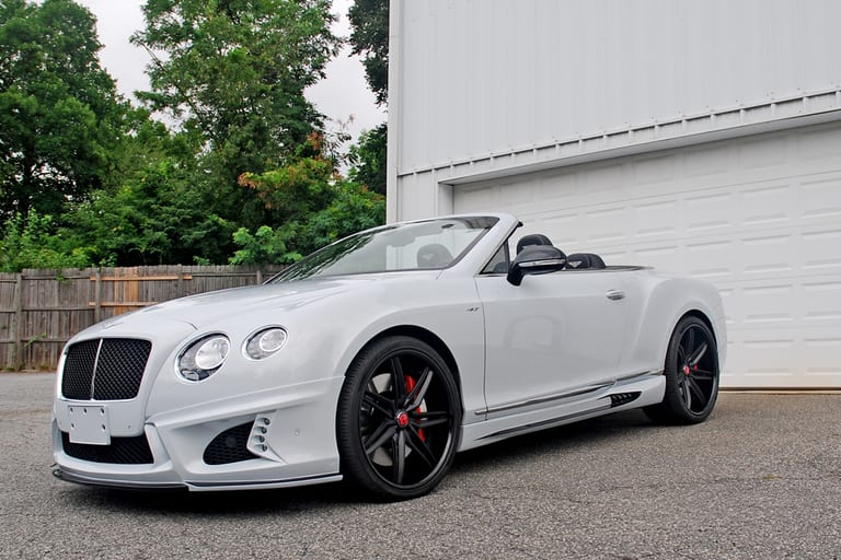 Bentley GTC on Savini SV58XC in Satin Black