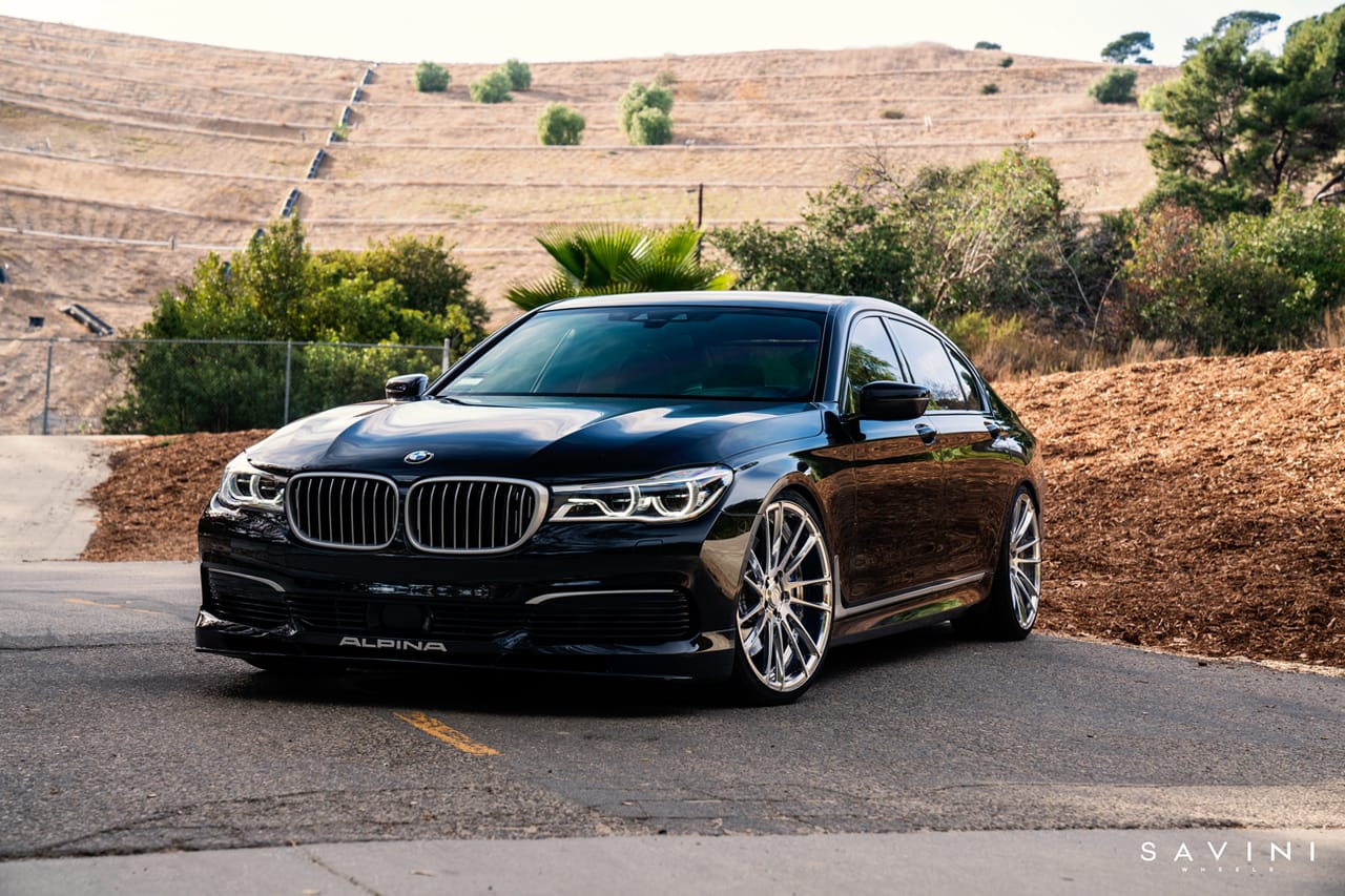 BMW ALPINA B7 on Savini forged wheels