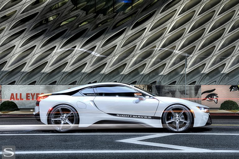 BMW I8 on Savini forged wheels