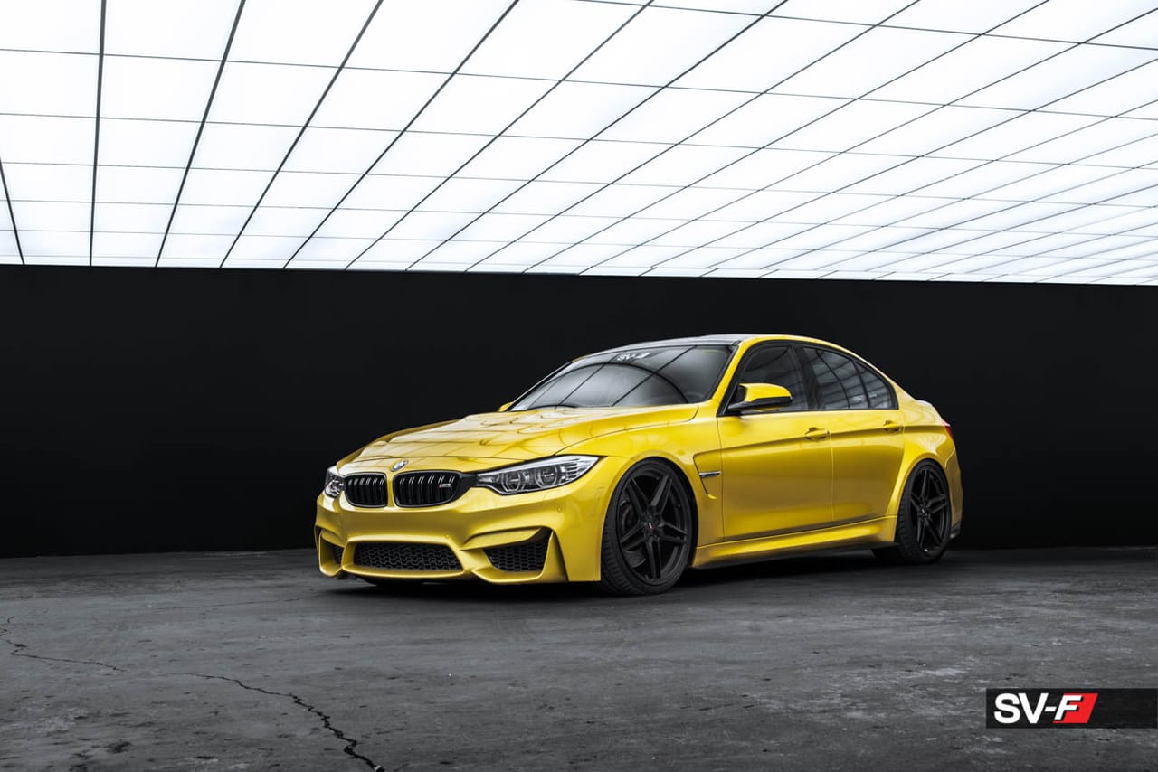 BMW M3 on Savini forged wheels