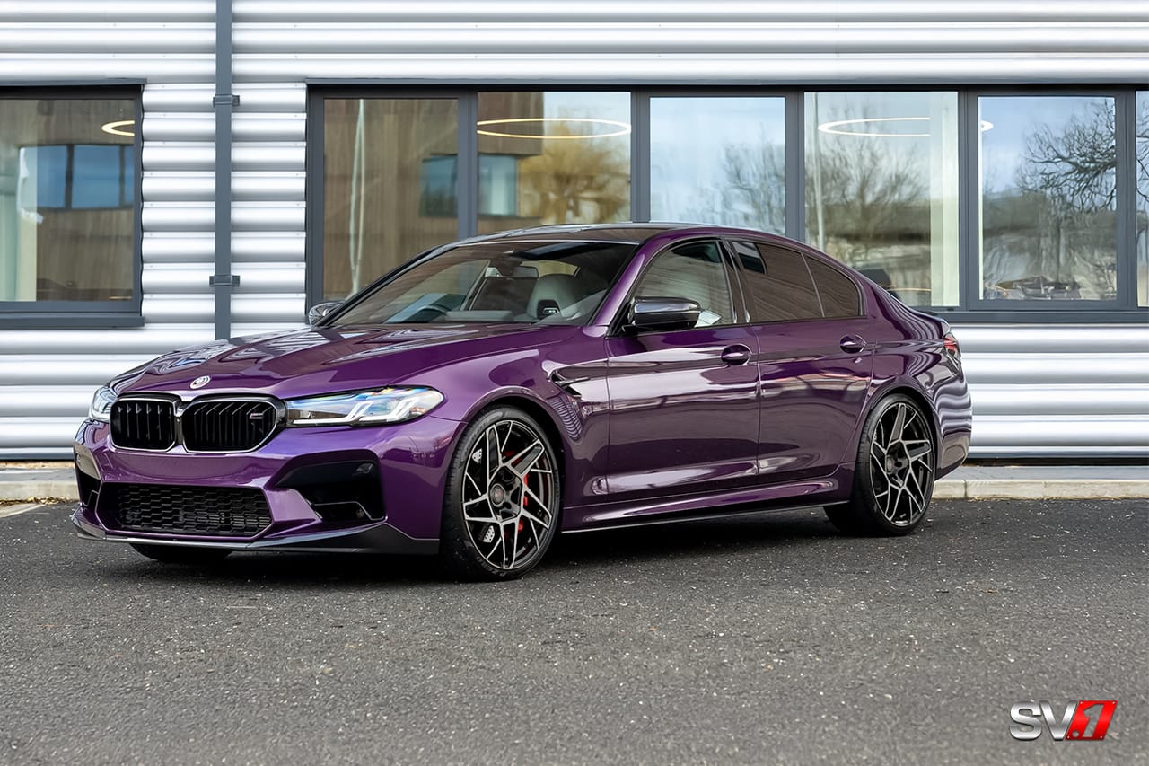 BMW M5 on Savini forged wheels