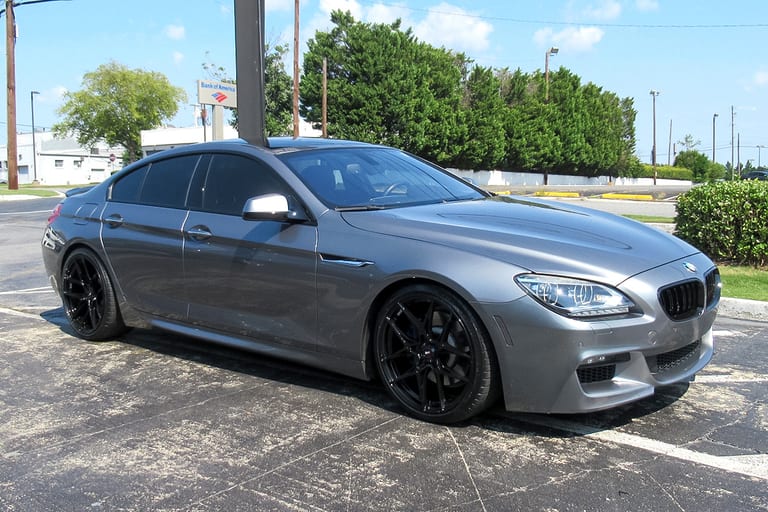 BMW M6 Grand Coupe on Savini SV-F5 Gloss Black