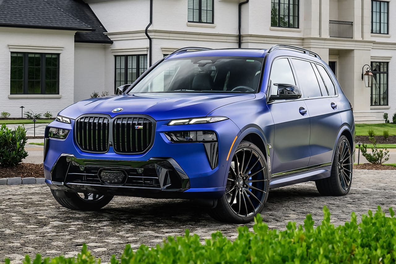 BMW X7 M60I on Savini forged wheels