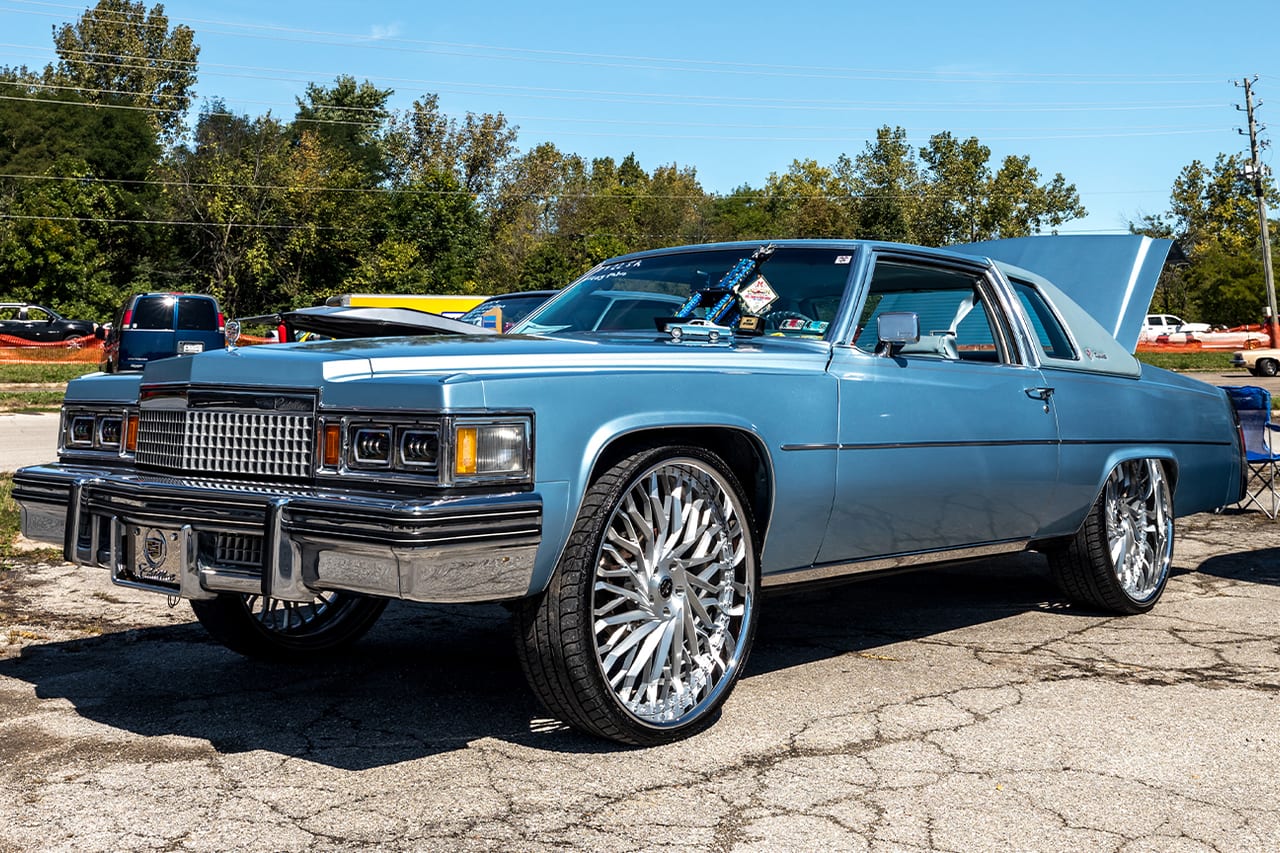 CADILLAC COUPE DEVILLE on Savini FANTASIA forged wheels