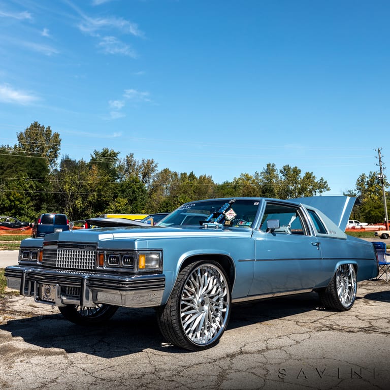 CADILLAC COUPE DEVILLE on Savini forged wheels