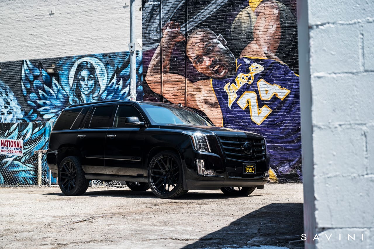 CADILLAC ESCALADE on Savini forged wheels