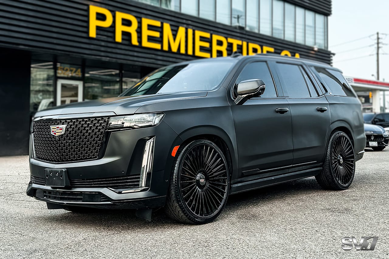 CADILLAC ESCALADE on Savini forged wheels