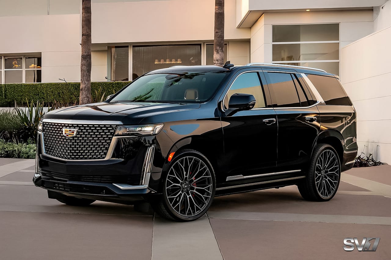 CADILLAC ESCALADE on Savini forged wheels