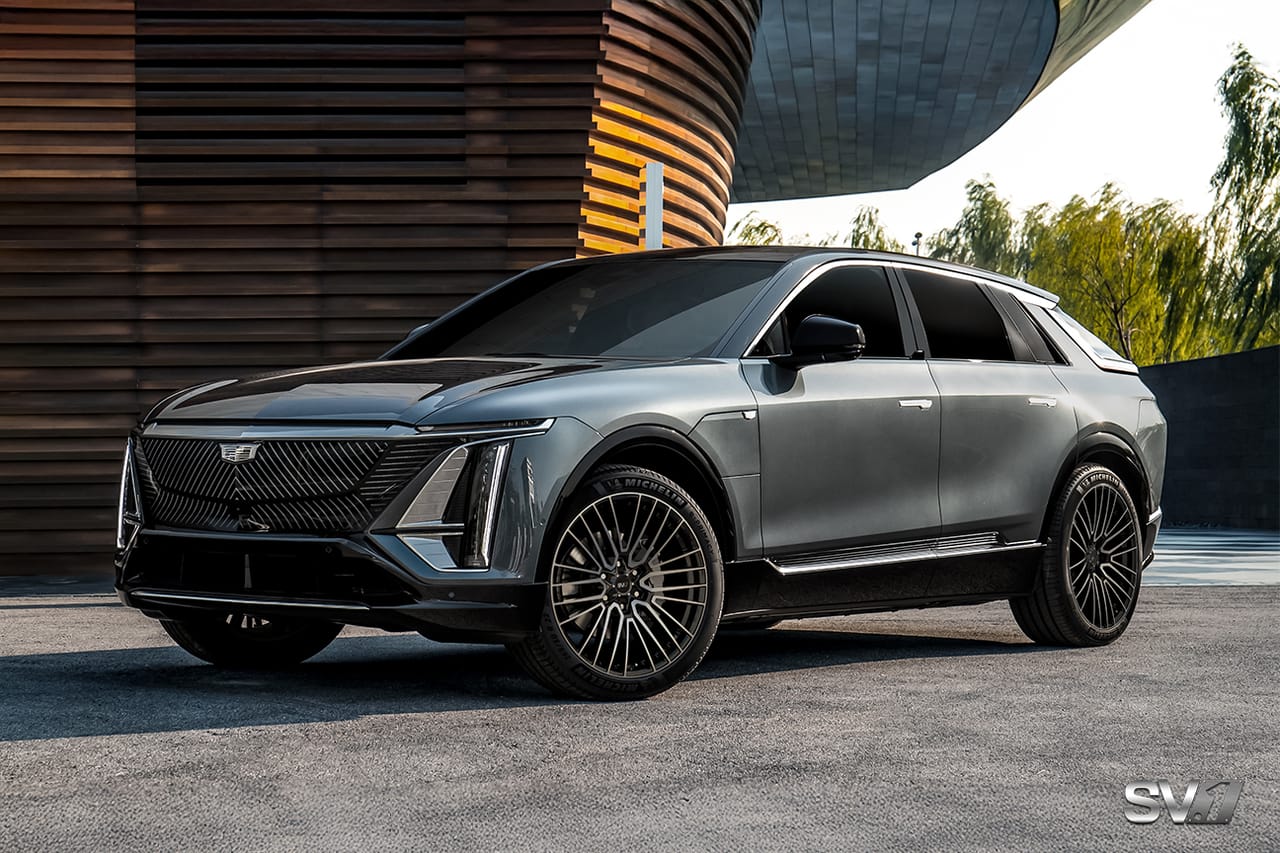 CADILLAC LYRIQ on Savini forged wheels