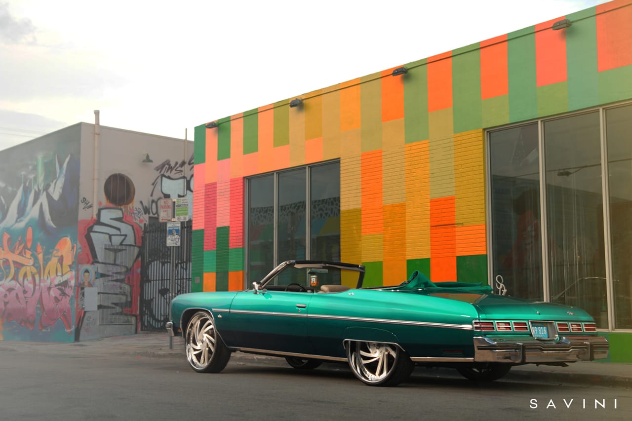 CHEVY CAPRICE on Savini forged wheels