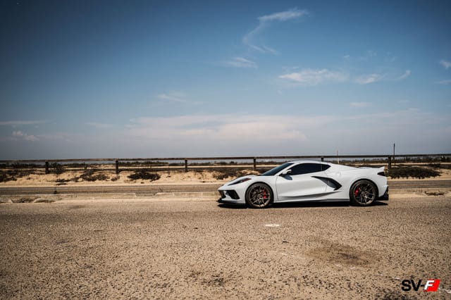 Chevy Corvette C8 on Savini SV88 D wheels, photo 3