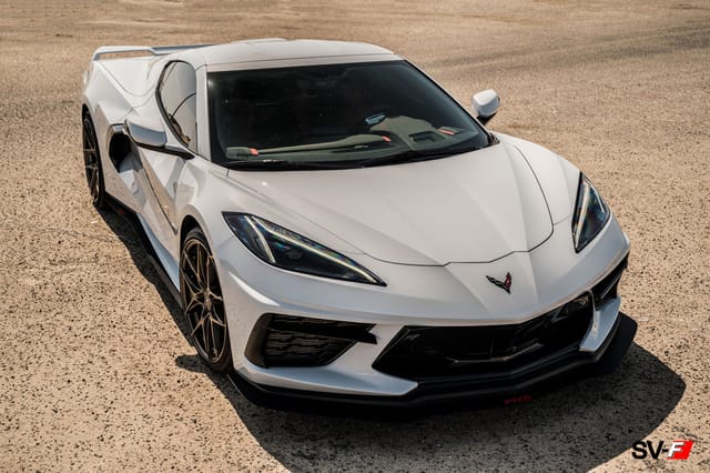 Chevy Corvette C8 on Savini SV88 D wheels, photo 4