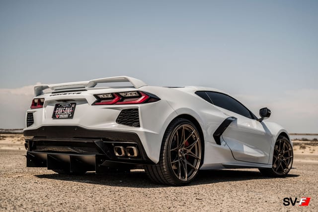 Chevy Corvette C8 on Savini SV88 D wheels, photo 5