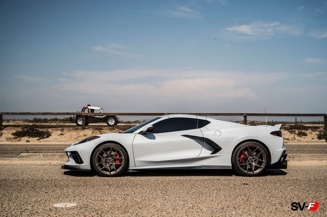 Chevy Corvette C8 on Savini SV88 D wheels, photo 6