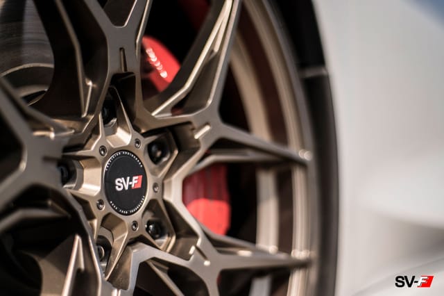 Chevy Corvette C8 on Savini SV88 D wheels, photo 7