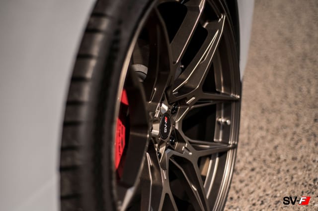 Chevy Corvette C8 on Savini SV88 D wheels, photo 8
