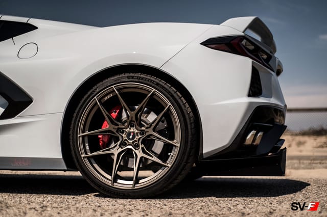 Chevy Corvette C8 on Savini SV88 D wheels, photo 9