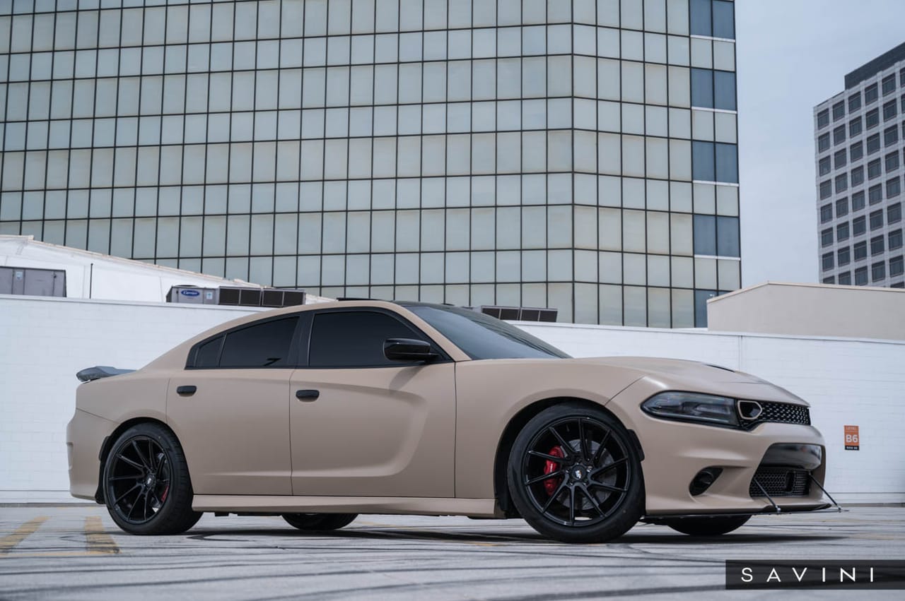 DODGE CHARGER on Savini SAVINI FORGED forged wheels
