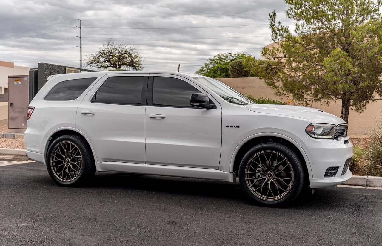 Dodge Durango on Savini SV-F2 Matte Bronze