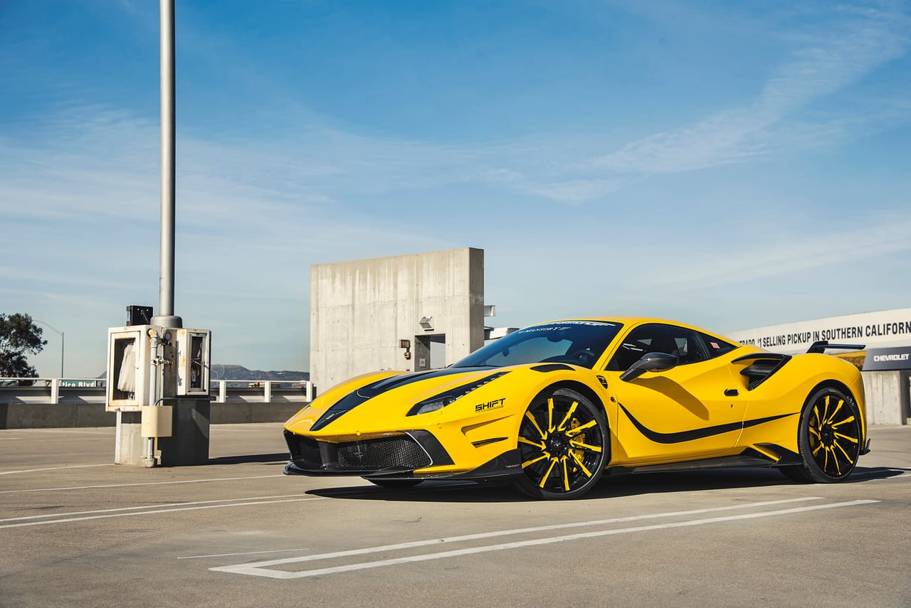 MANSORY FERRARI 488 GTB on Savini forged wheels