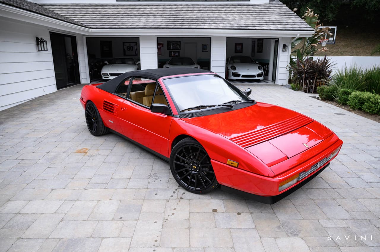 FERRARI MONDIAL on Savini forged wheels
