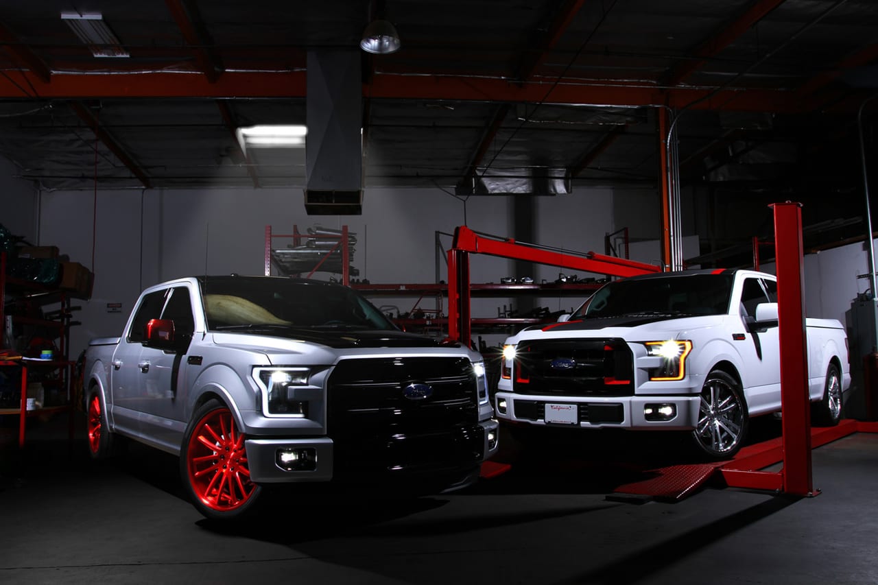 Ford F150 on Savini SV60XC in Brushed Red