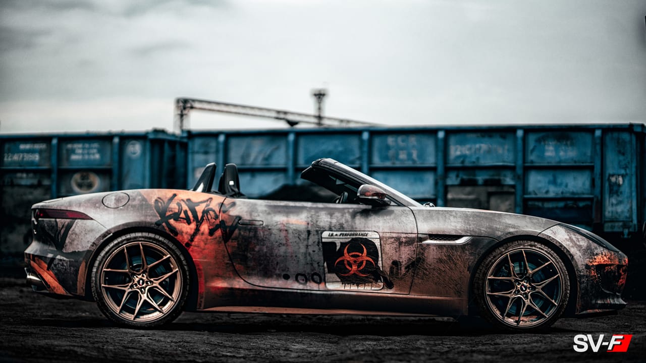 JAGUAR F-TYPE on Savini forged wheels