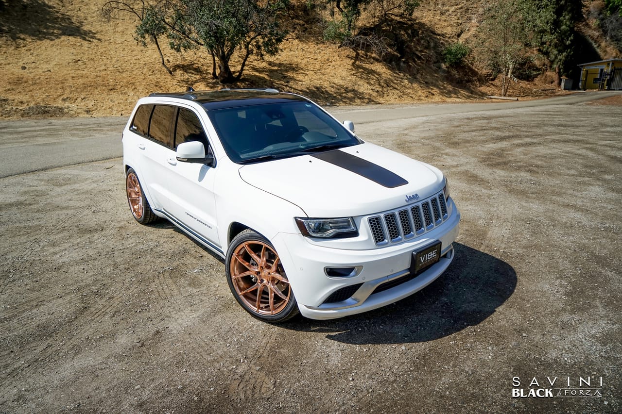 JEEP GRAND CHEROKEE on Savini forged wheels