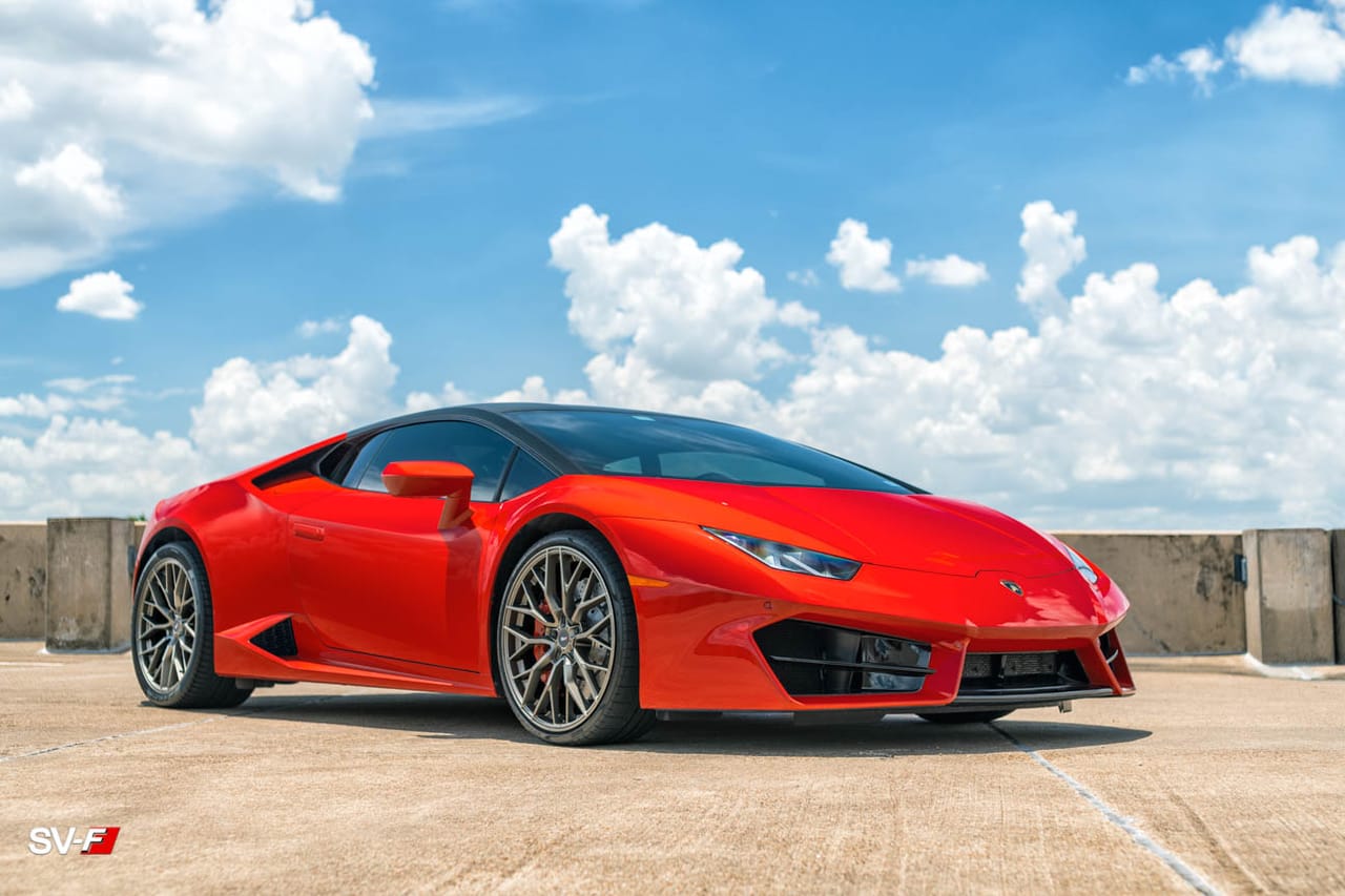 LAMBORGHINI HURACAN on Savini forged wheels