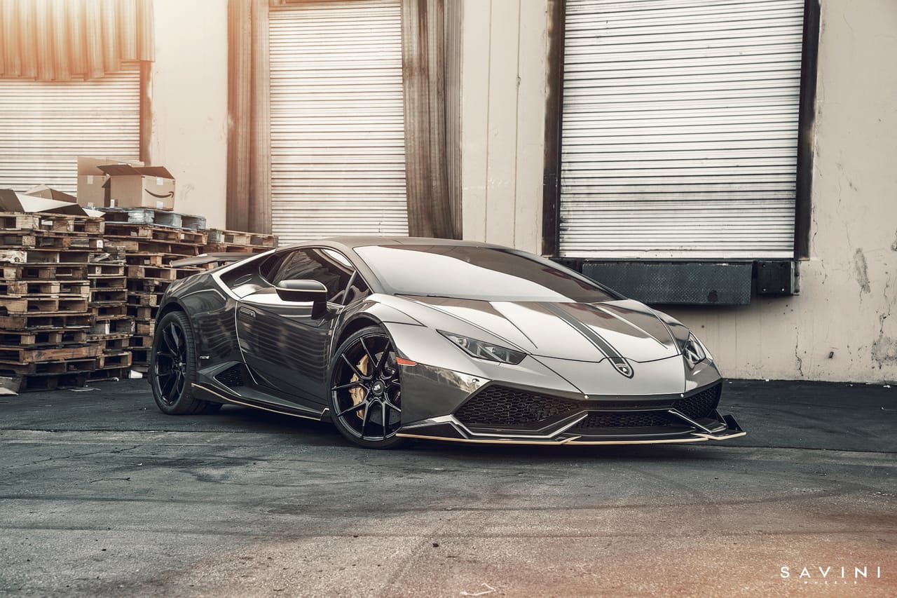 LAMBORGHINI HURACAN on Savini forged wheels