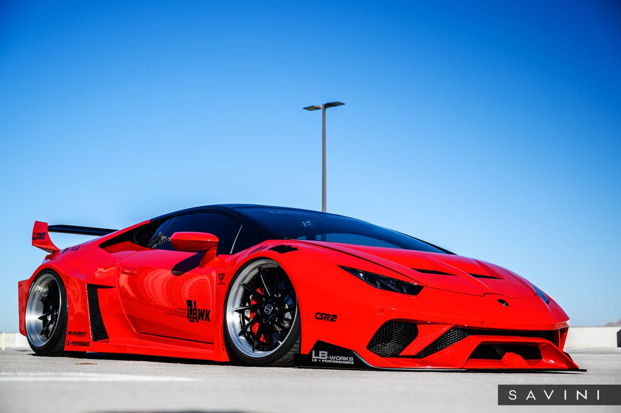 LAMBORGHINI HURACAN on Savini forged wheels