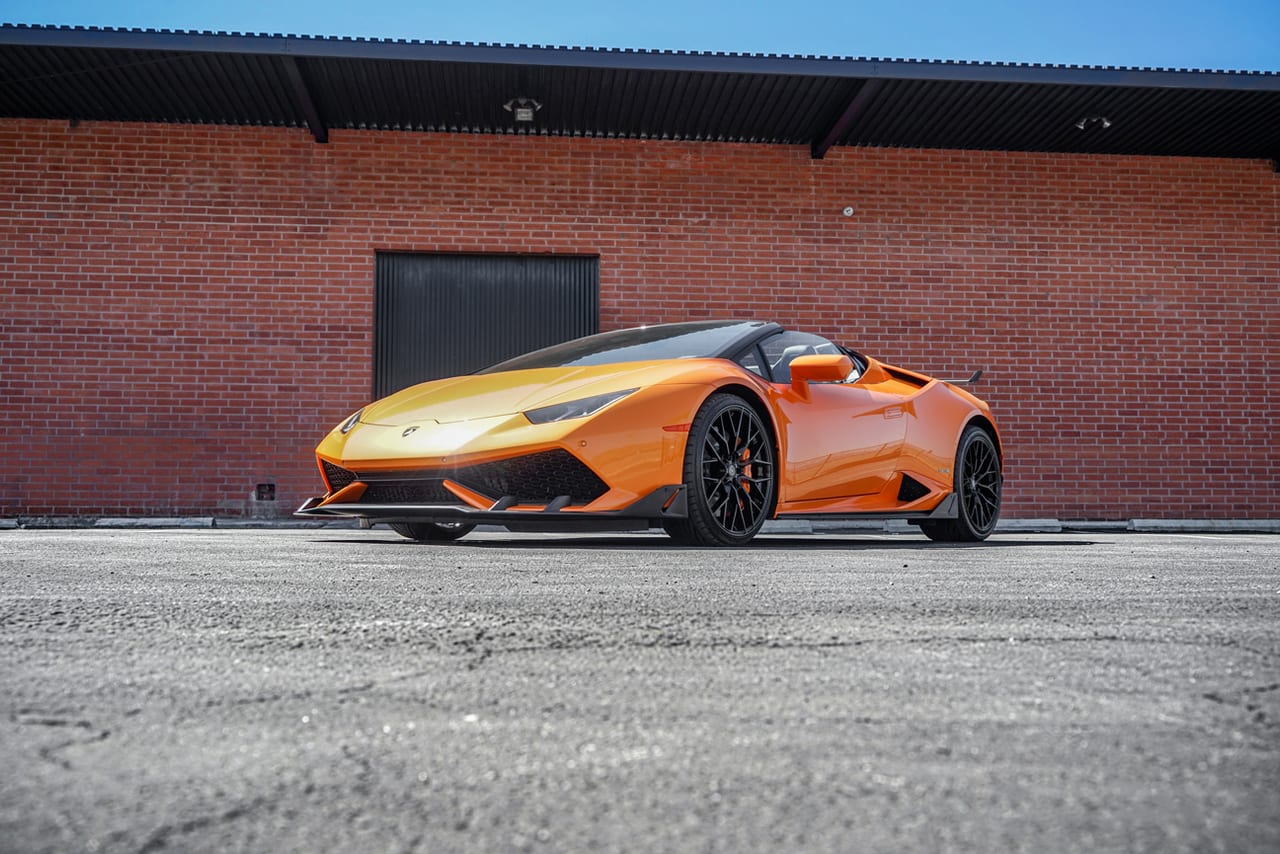 LAMBORGHINI HURACAN on Savini forged wheels