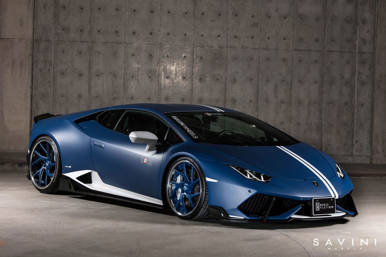 LAMBORGHINI HURACAN on Savini forged wheels