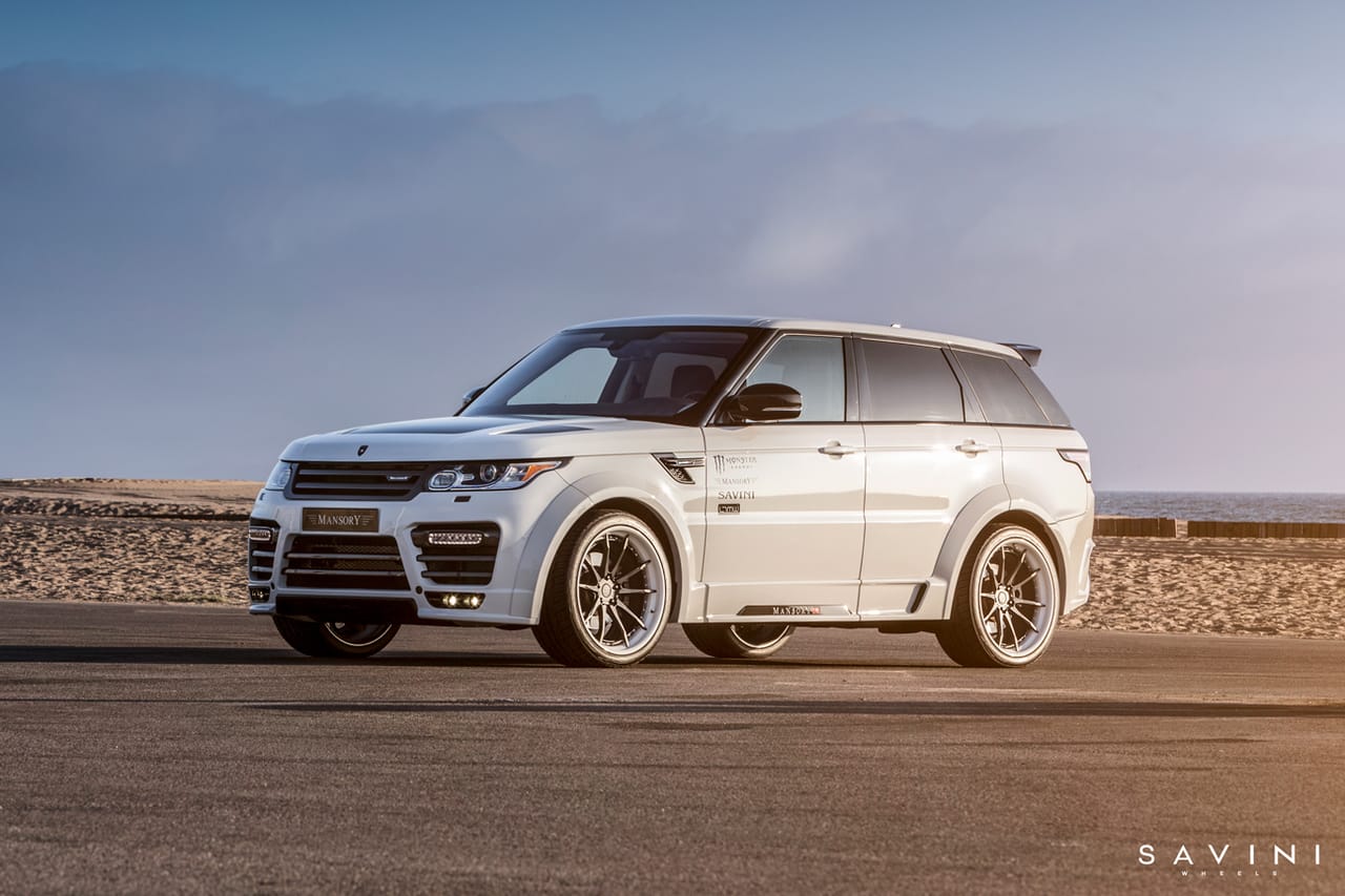 MANSORY RANGE ROVER on Savini forged wheels