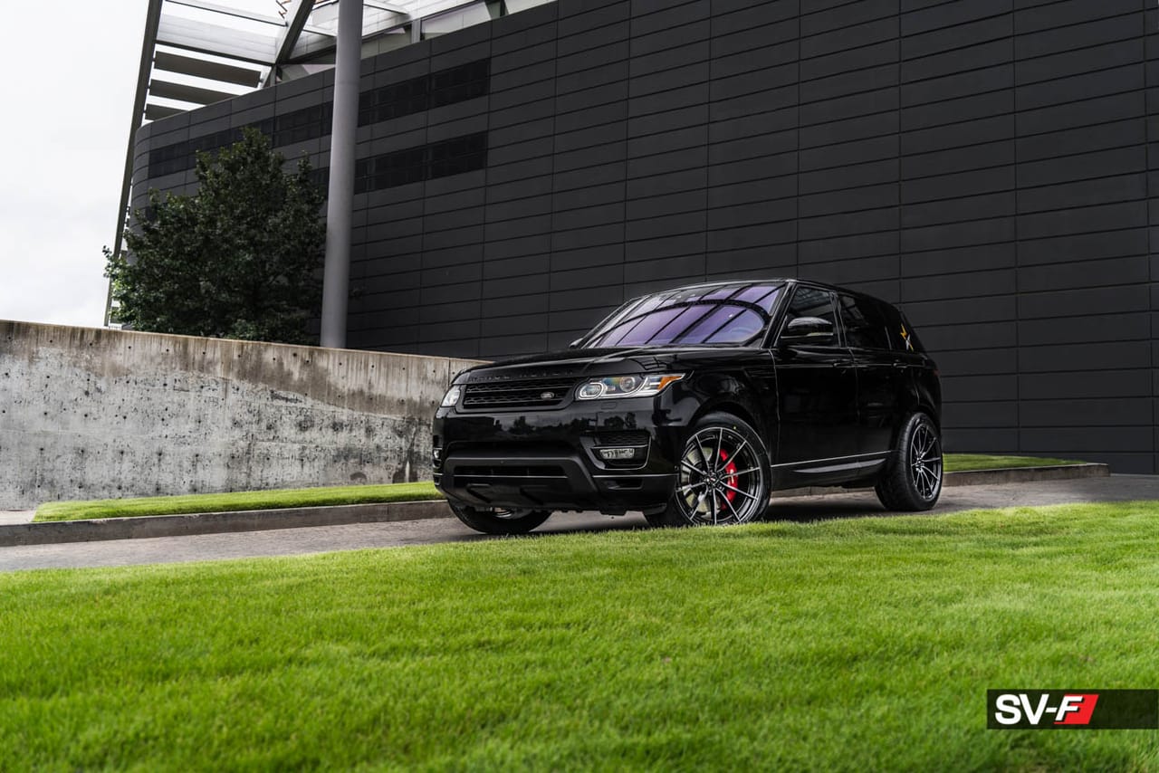 RANGE ROVER SPORT on Savini forged wheels