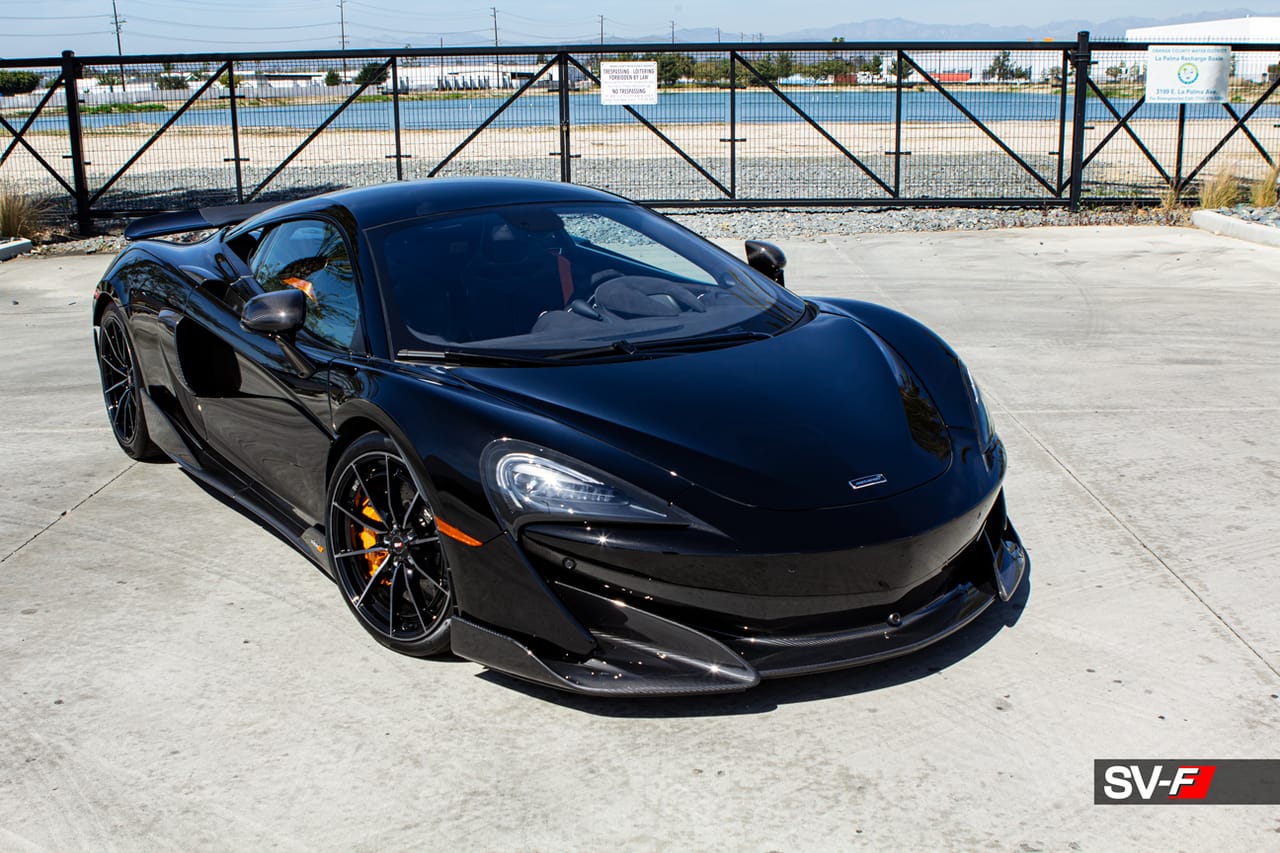 MCLAREN 600LT on Savini forged wheels