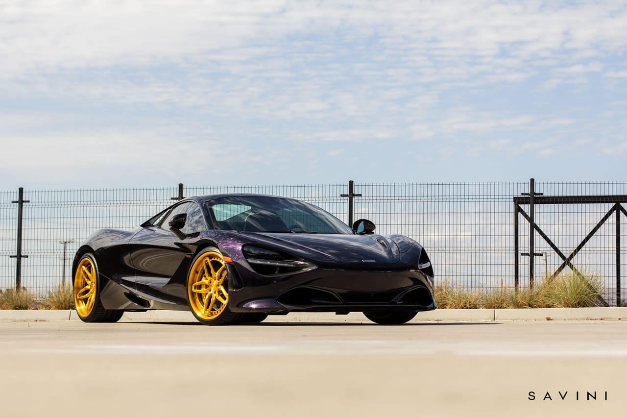 MCLAREN 720S on Savini forged wheels