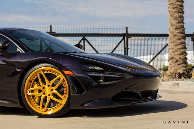 Mclaren 720S on Savini SV82 wheels, photo 3