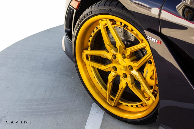 Mclaren 720S on Savini SV82 wheels, photo 5