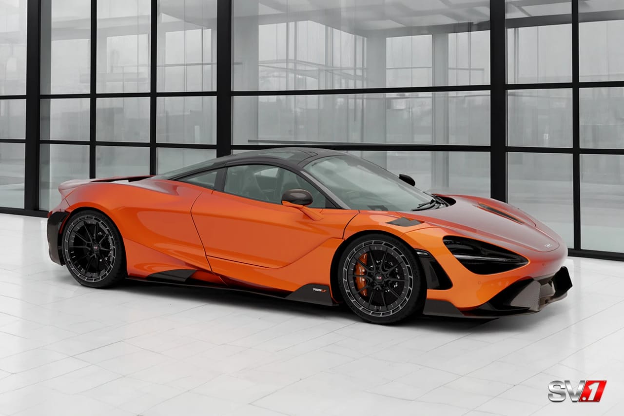 MCLAREN 765LT on Savini forged wheels