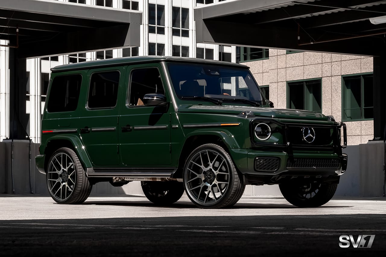 MERCEDES G550 on Savini forged wheels