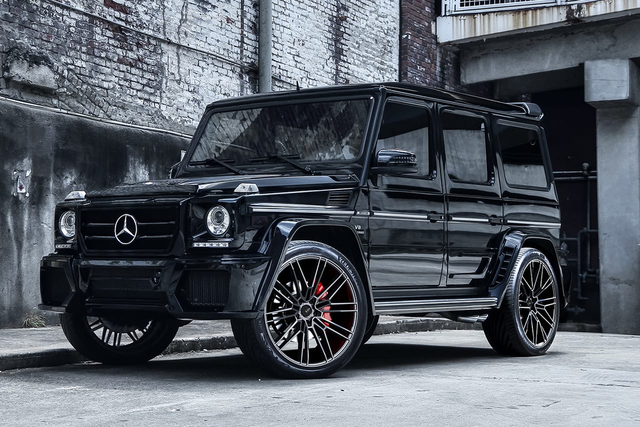 MERCEDES G63 on Savini forged wheels